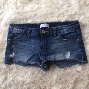Express Denim Cutoff Shorts - Size 4